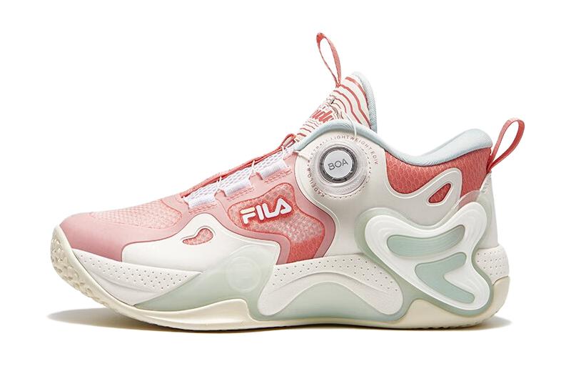 Детские кроссовки FILA KIDS BOA (розово-белые)