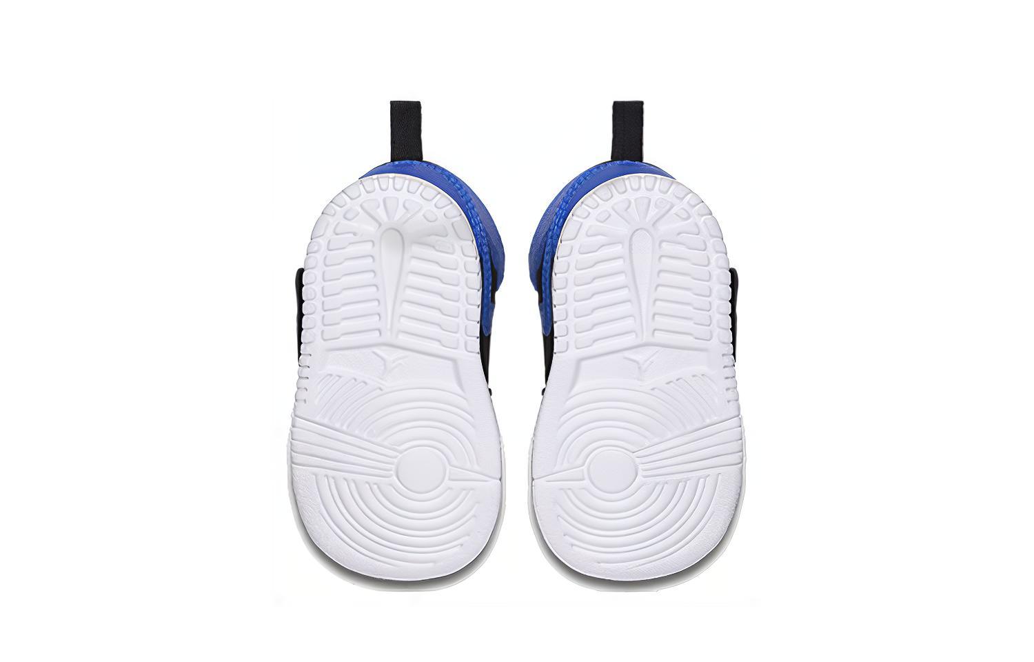 Кроссовки Jordan Air Jordan 1 (синие) — Чёрный / синий — фото 6