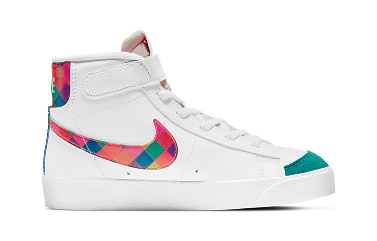 Детские кеды Nike Blazer 77 "CNY (белые) — фото 4