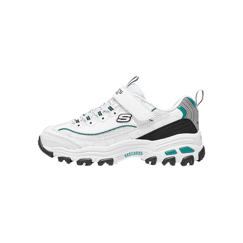 Детские кеды Skechers (черно-белые)