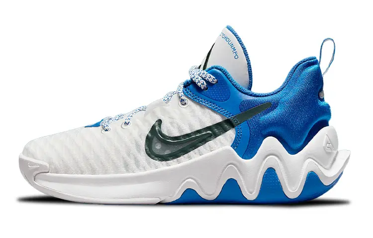 Nike Giannis Immortality Low top Basketball Shoes Blue White Unisex