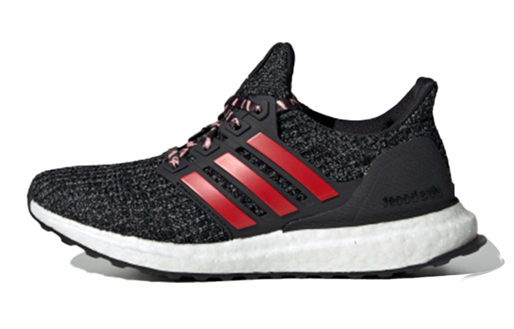 Кроссовки adidas Ultraboost J (черно-красные)