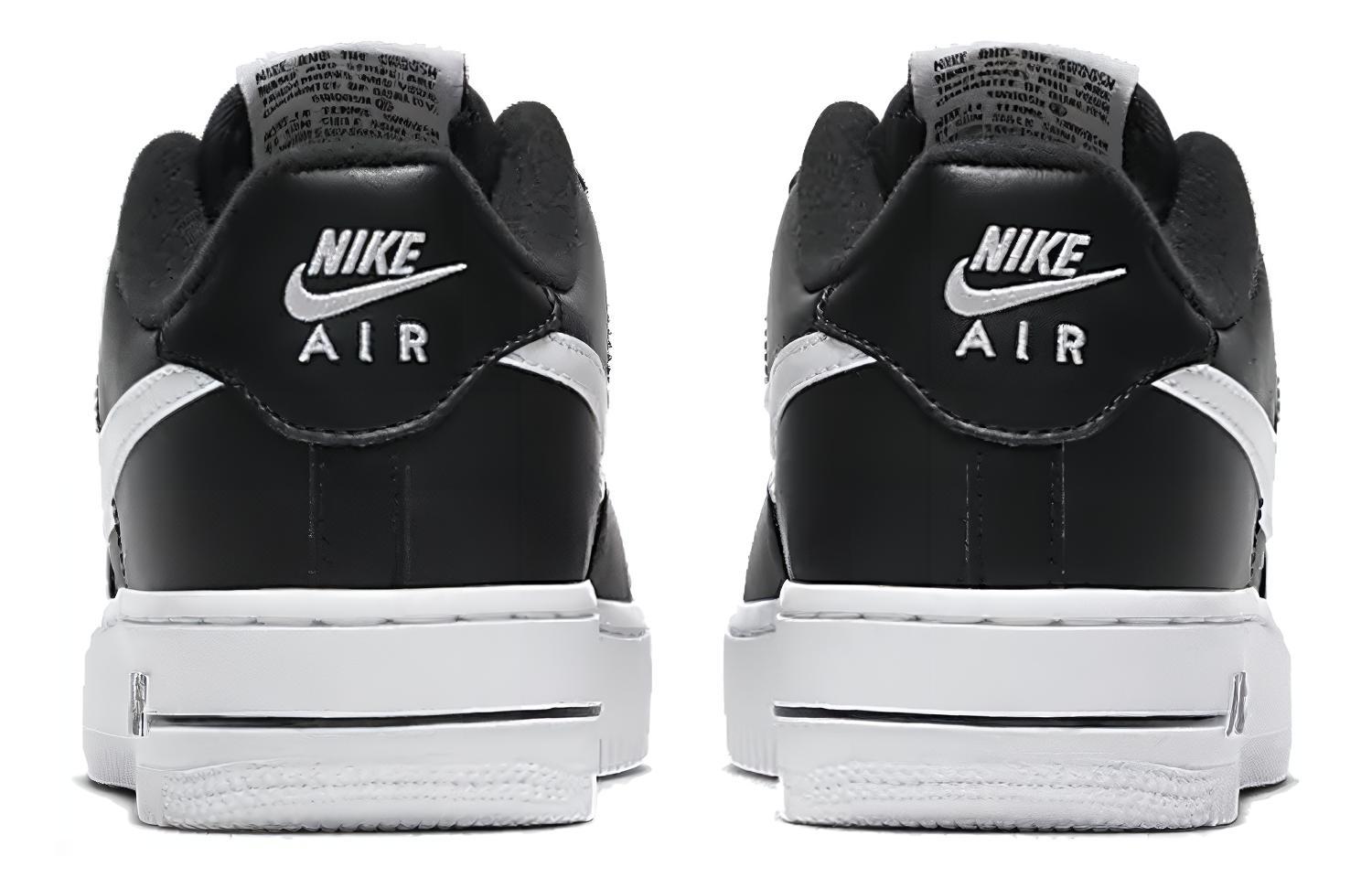 Унисекс кроссовки Nike NikeAir Force 1 GS (черно-белый) — фото 7