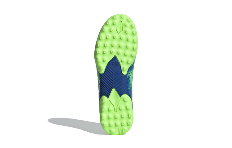 Детские бутсы adidas Nemeziz 19.3 Tf (зеленые) — фото 6