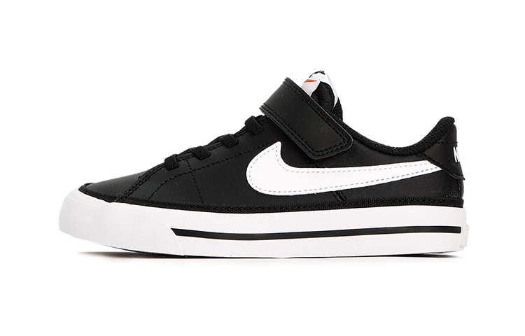 Детские кеды Nike Court Legacy (черно-белые)