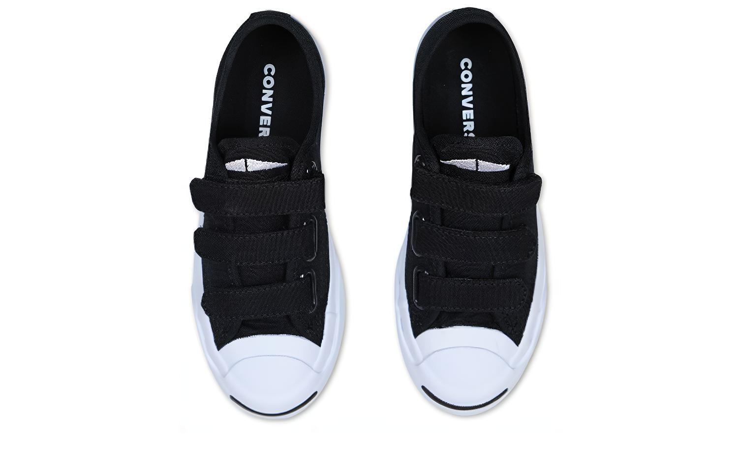 Кеды Converse Jack Purcell 3V (черные) — Чёрный — фото 4