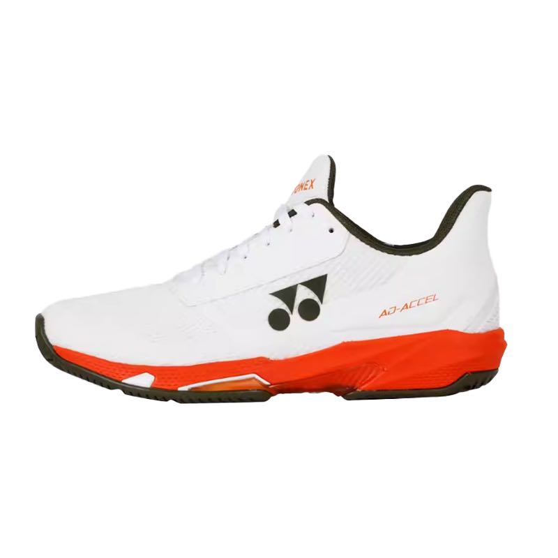 YONEX AD ACCEL Cushioning Slip Resistant Abrasion Resistant Breathable Low top Tennis Shoes Unisex White Black