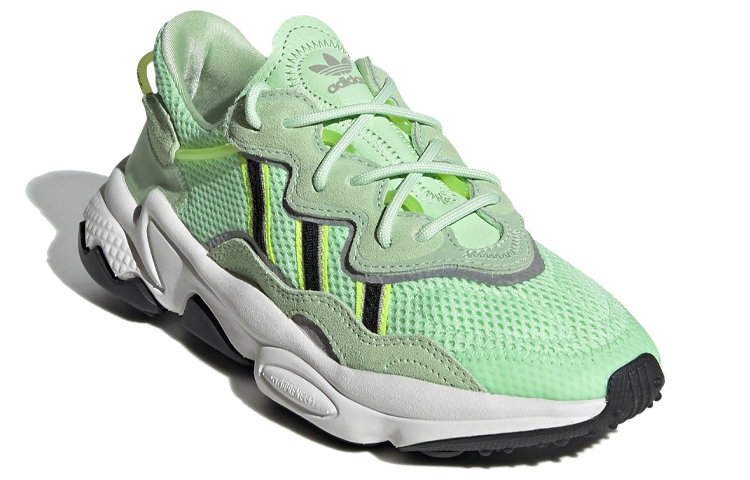 Кроссовки adidas originals Ozweego (мятно-серые) — фото 3