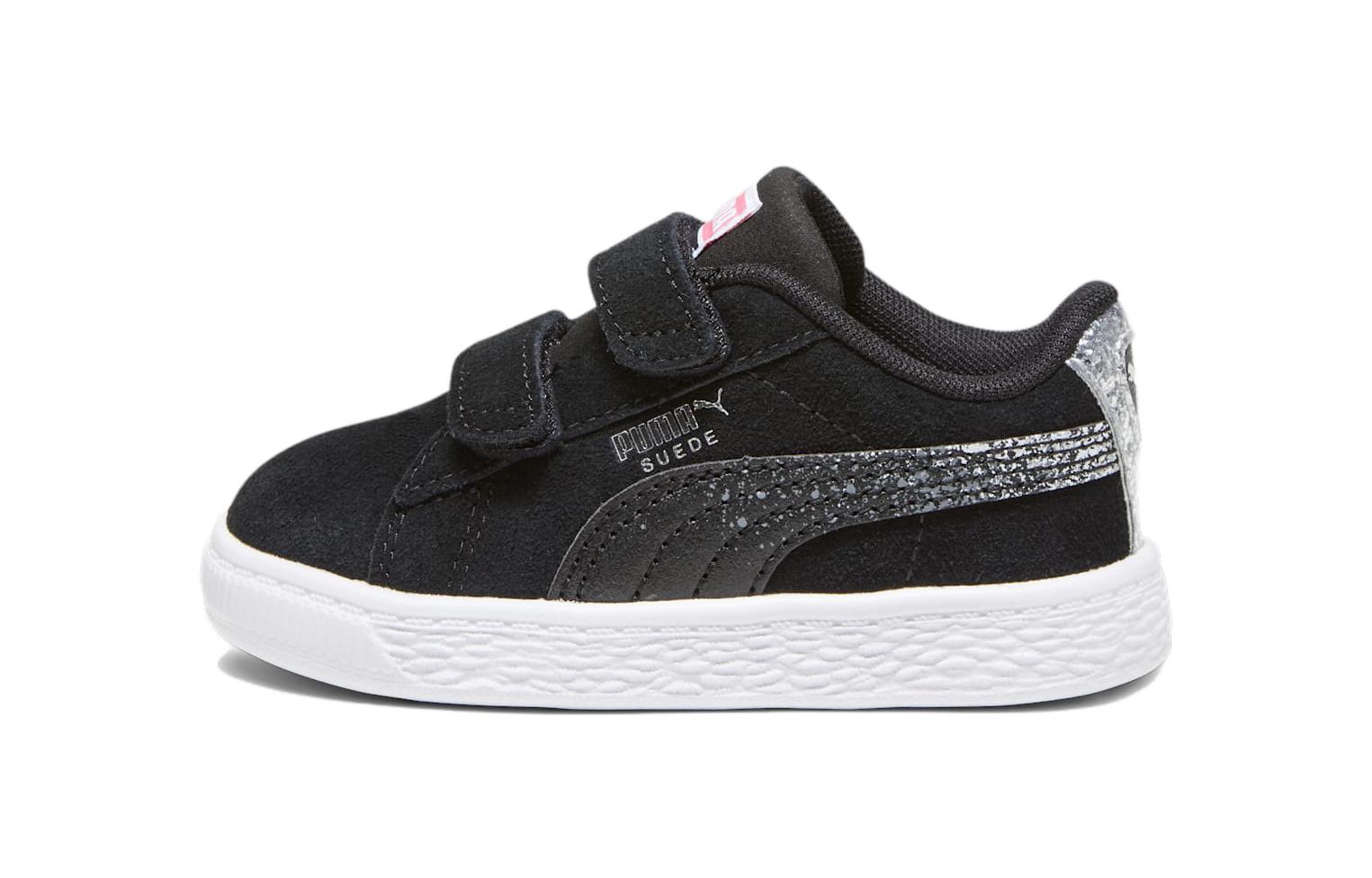 Детские кеды PUMA PUMA Suede (черно-белые)