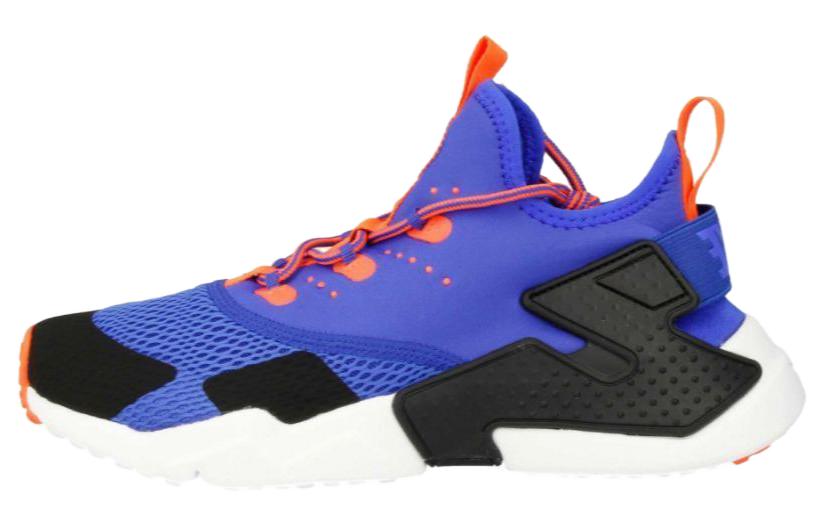 Детские кроссовки Nike Huarache Drift (сине-черные)