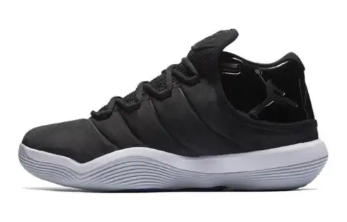Jordan Super.Fly Mid top Basketball Shoes Black Unisex