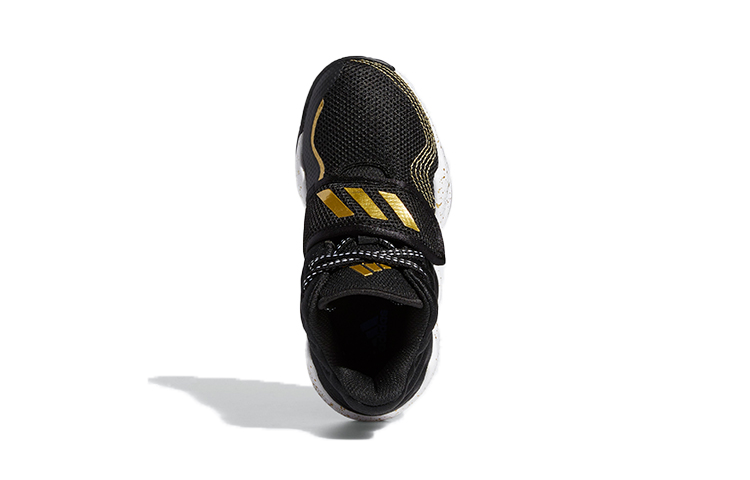 Детские кроссовки adidas Deep Threat (черно-золотой) — фото 6