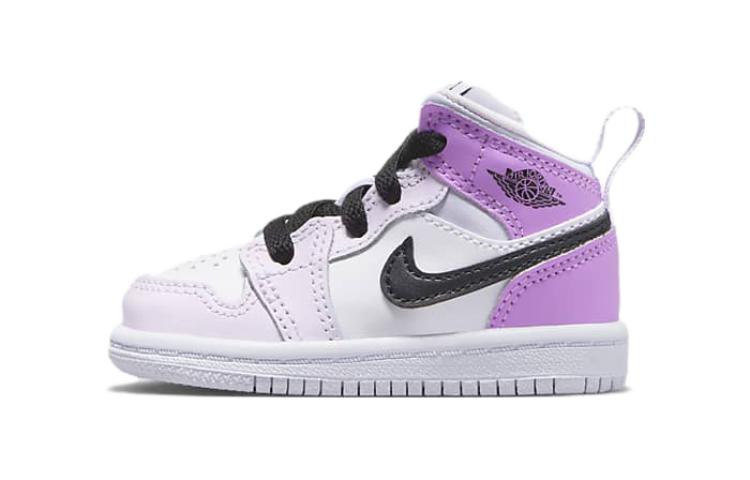 Детские кроссовки Jordan Air Jordan 1 Mid (белые)