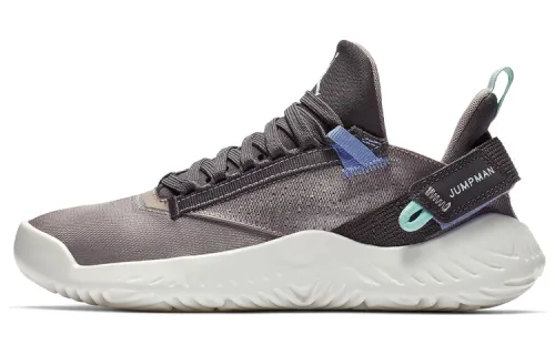 Jordan Proto 23 fabric round toe lace-up GS anti-slip shock absorption low-top basketball shoes for men and women