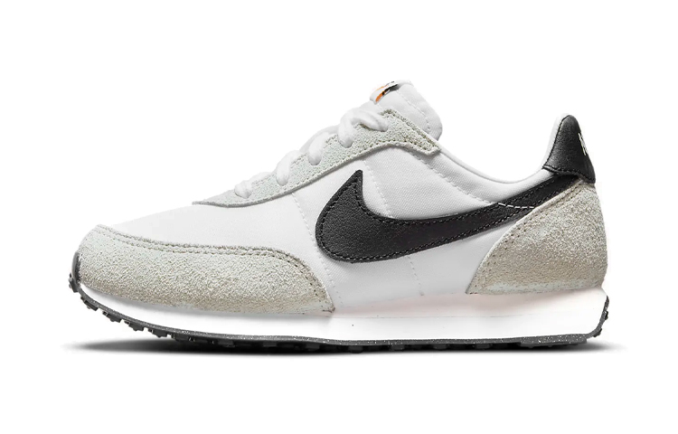 Детские кроссовки Nike Nike Waffle Trainer 2 (черно-бежевые)