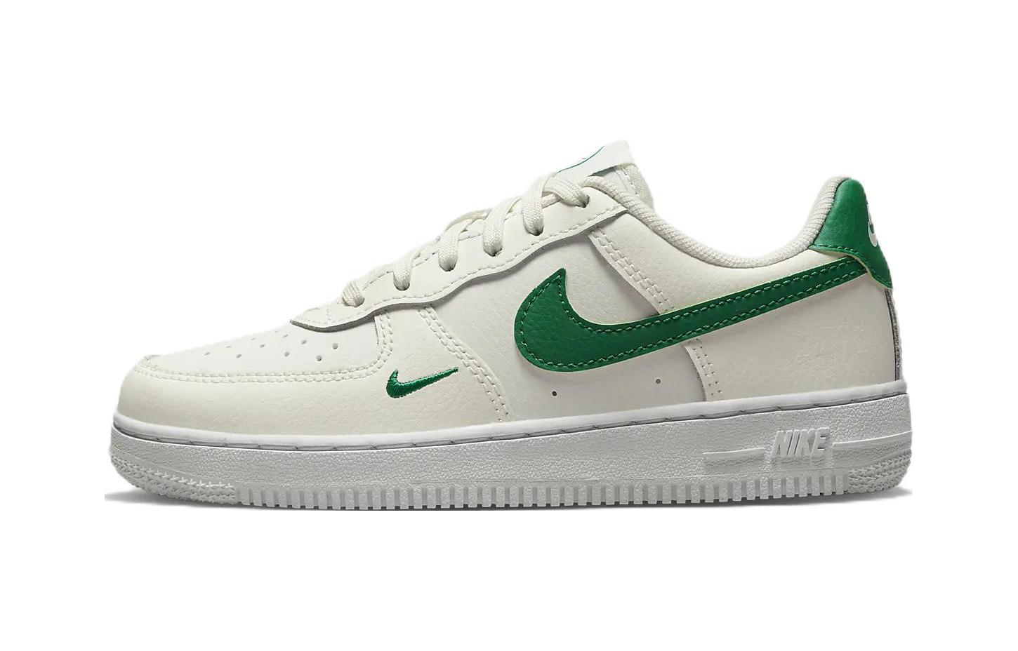 Кроссовки Nike Nike Air Force 1 se 40th (бело-зеленые)