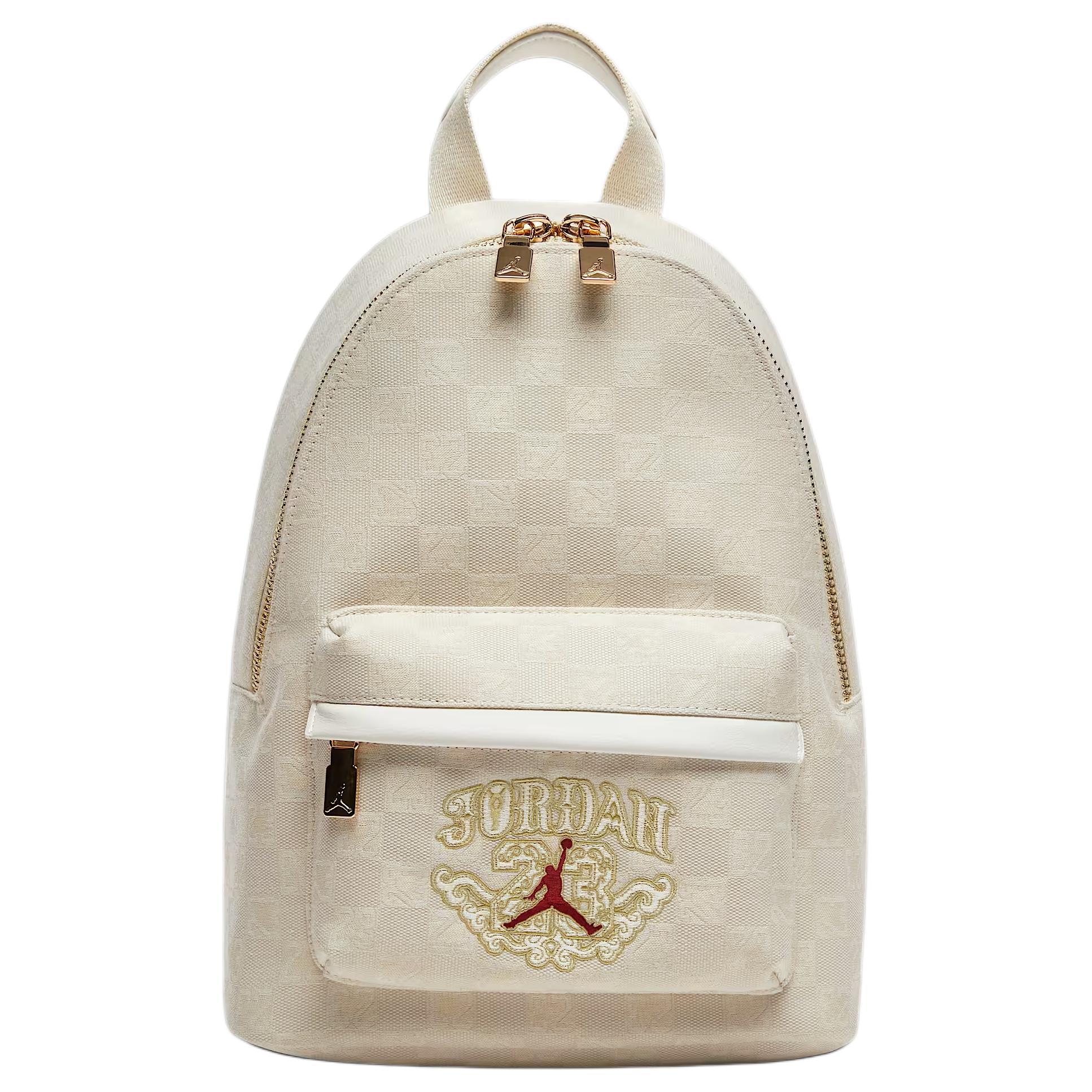 Женский рюкзак Jordan Monogram 10L (бело-красный)