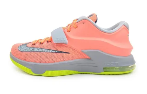 Nike KD 7 35,000 Degrees GS anti-slip shock-absorbing low-top basketball shoes pink for men and women