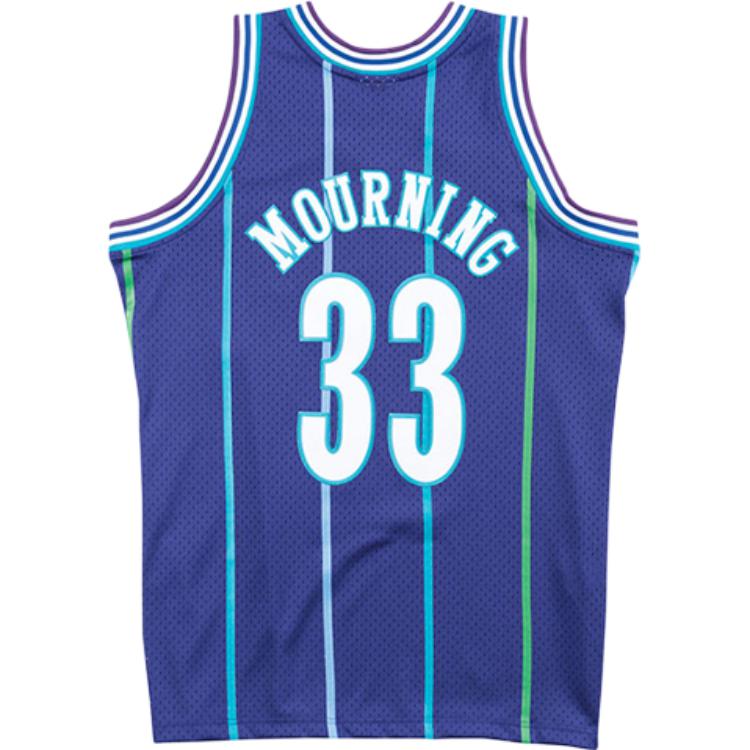 Mitchell Ness «NBA Charlotte Hornets 94 Alonzo Mourning» Swingman Alternate jersey top