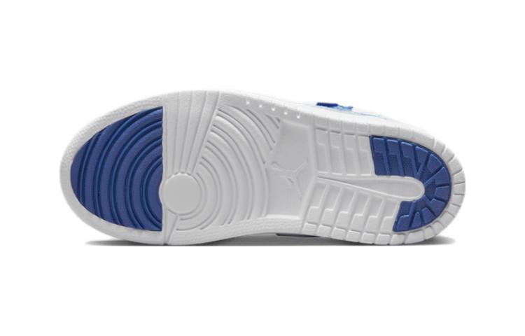 Детские кроссовки Jordan Air Jordan 1 mid alt se (бело-синий) — 白色/皇家蓝/黑 — фото 7