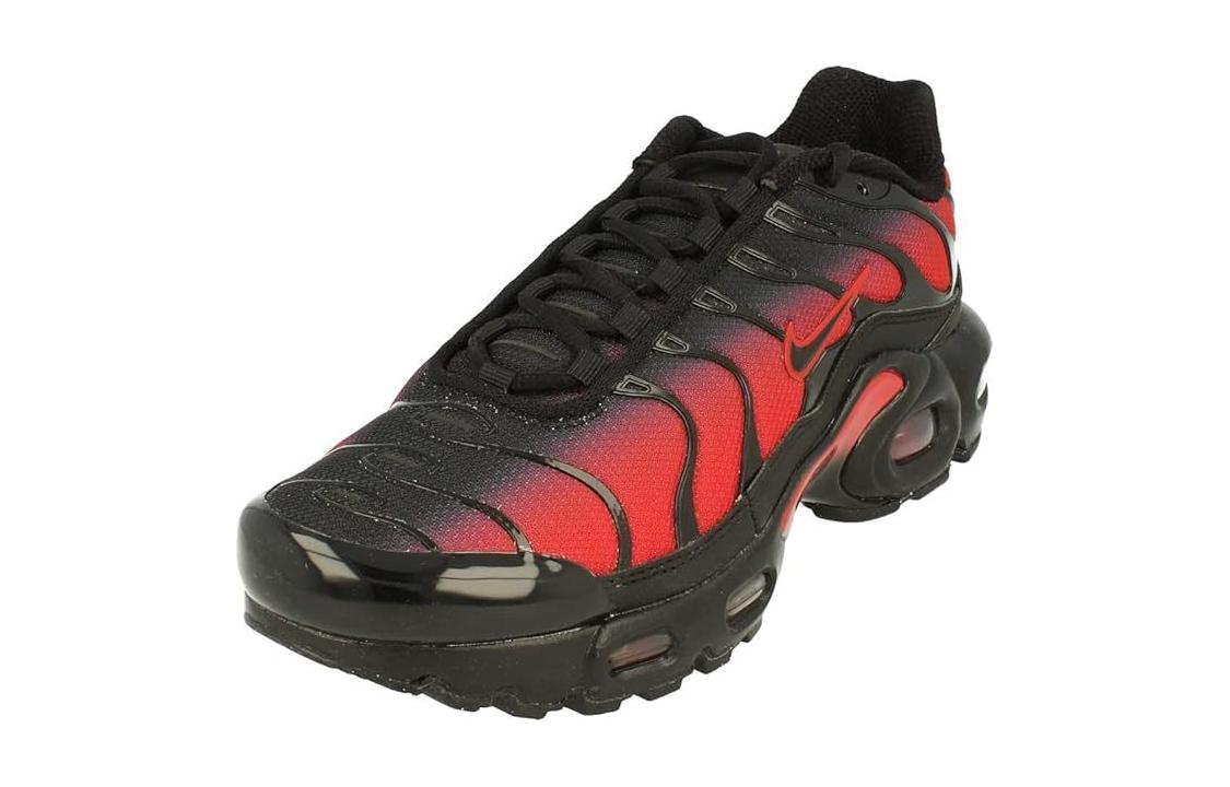 Кроссовки Nike Air Max Plus GS (черно-красные) — фото 4