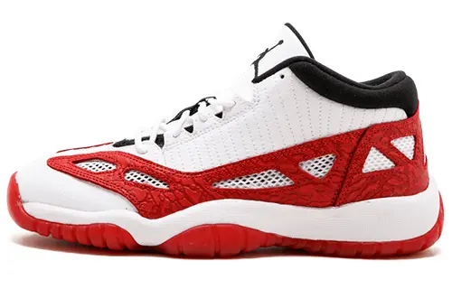Jordan 11 Retro Low IE White Gym Red GS