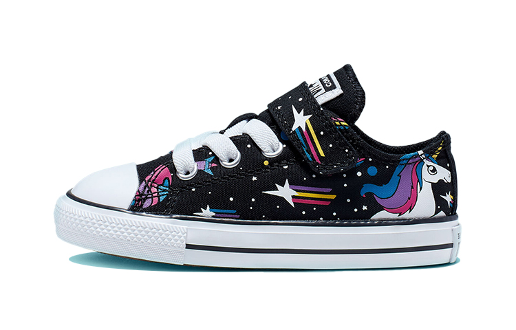 Кеды Converse Chuck Taylor All Star (черные) — 独角兽黑 — фото 1