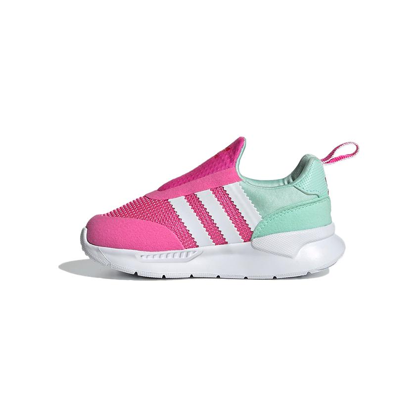 Кроссовки adidas originals ZX 360 (розово-бело-зеленые)