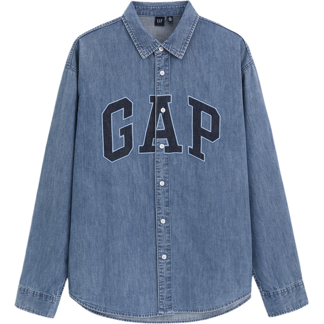 Рубашка GAP Denim Shirt (синяя)