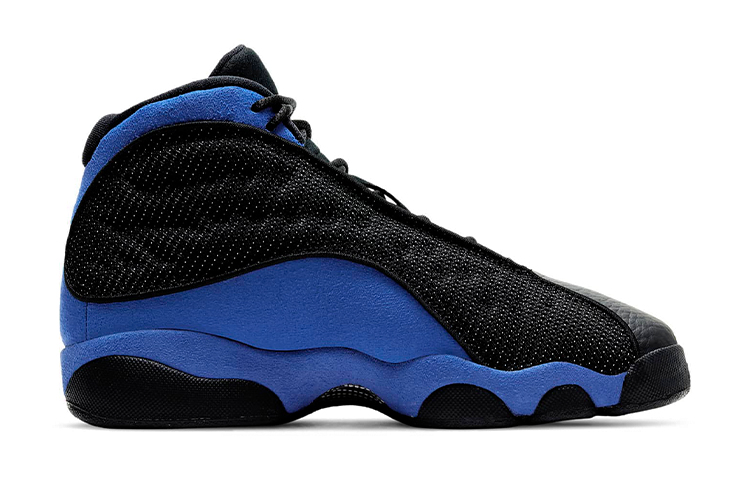 Кроссовки Jordan JordanAir Jordan 13 "Black Royal" GS (синий / черный) — Синий / чёрный — фото 2