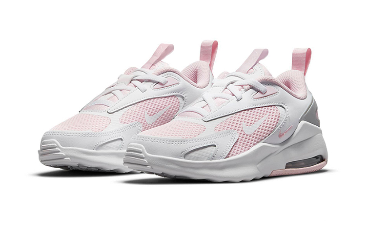Детские кроссовки Nike Air Max Bolt (розово-белые) — фото 4