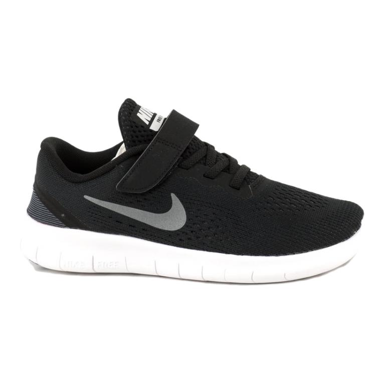 Детские кроссовки Nike Free RN (черные) — Чёрный — фото 2