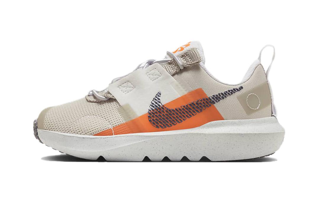 Детские кроссовки Nike Crater Impact BP (бело-коричневые)