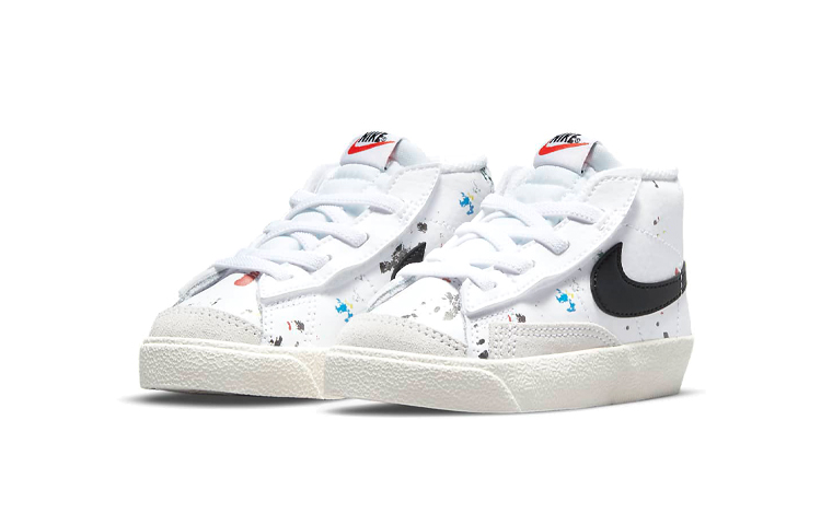 Кеды Nike Blazer 77 BB (бело-черные) — фото 4