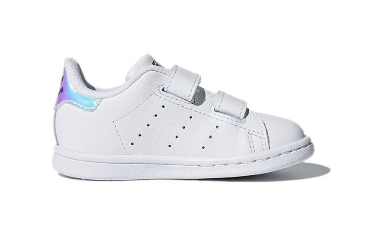 Кеды adidas originals STAN SMITH (бело-серебристые) — фото 2