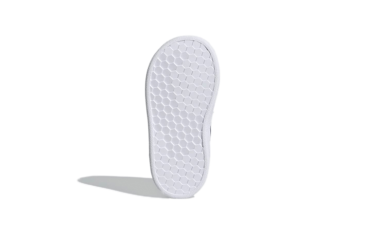 Детские кеды adidas neo GRAND COURT (бело-синие) — Белый / синий — фото 8