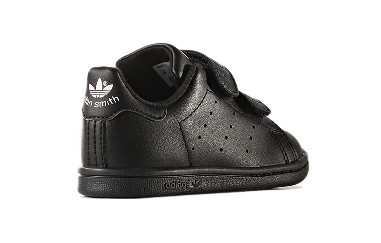 Детские кеды adidas originals STAN SMITH (черный) — фото 6