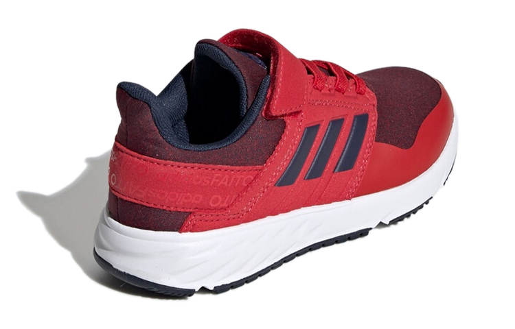 детские кроссовки adidas Fortafaito El K (красно-синие) — фото 5