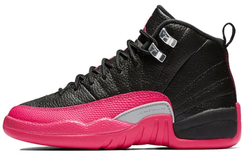 Jordan 12 Retro Black Deadly Pink GS