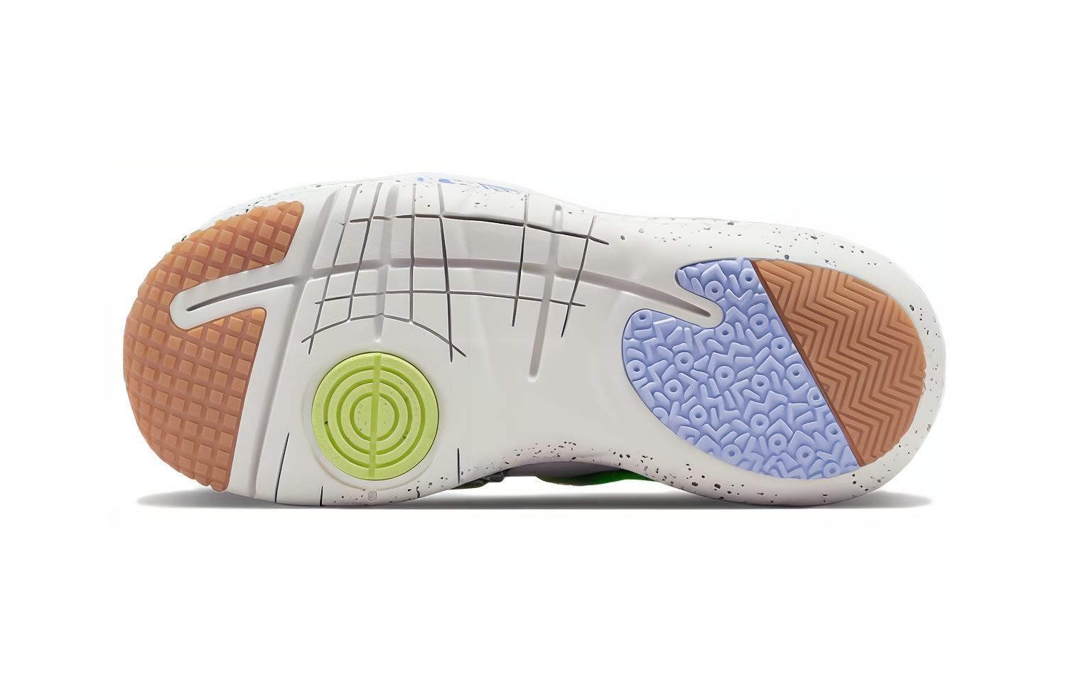 Детские кроссовки Nike (белый / фиолетовый) — фото 8