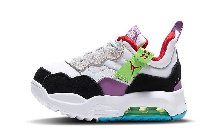Кроссовки Jordan MA2 Greatest Gift TD (бело-фиолетовые)