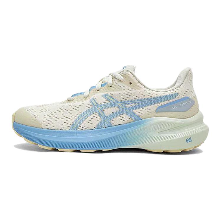 Кроссовки ASICS Детские беговые (сине-зеленые)