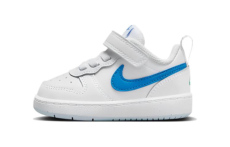 Кроссовки Nike Court Borough Low 2 TD (бело-синие)