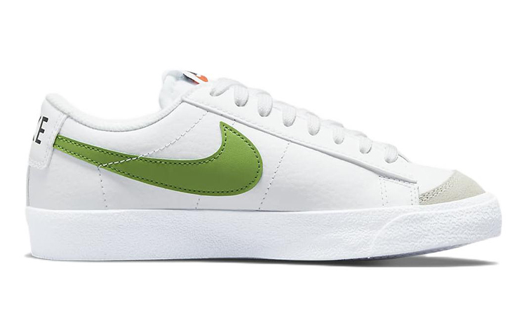 Кеды Nike NikeBlazer Low '77 GS (бело-синие) — фото 4