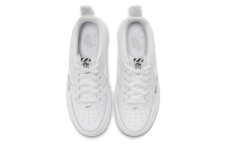 Кроссовки Nike NikeAir Force 1 (белые) — фото 6