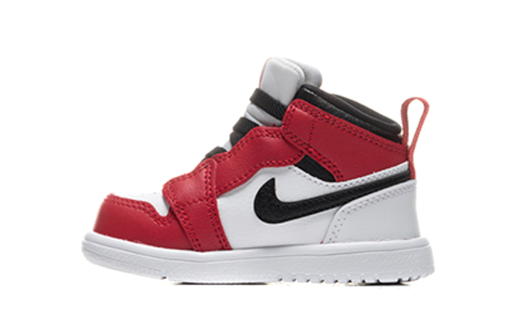 Кеды Jordan Air Jordan 1 (бело-красные)