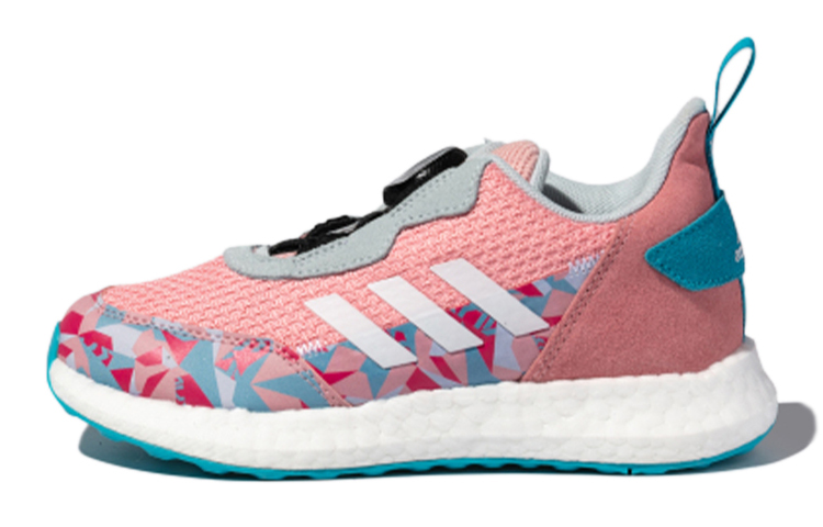 Детские кроссовки adidas lux Boa K (розовый) — фото 1