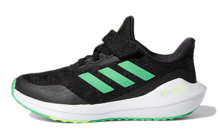 Детские кроссовки adidas EQ21 Run El K (угольно-черные)