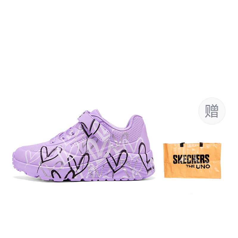 Кеды Skechers Кеды (лавандово-мультиколор)