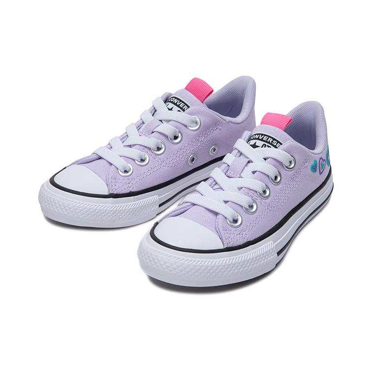 Детские кеды Converse (фиолетовые) — фото 3